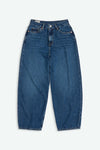Kings of Indigo Leila Lewisboro Mid Used Jeans Hose Damen Blau