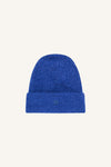 By-Bar Logo Beanie Kingsblue unisex Mütze Mohair royalblau