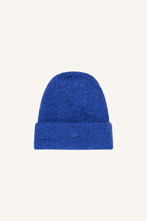 By-Bar Logo Beanie Kingsblue unisex Mütze Mohair royalblau