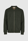 Cleptomanicx Notch Cruise Trainer Thyme Zipjacke Herren dunkelgrün