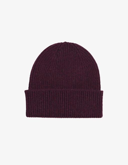 Colorful Standard Merino Beanie Oxblood Red Mütze Unisex dunkelrot