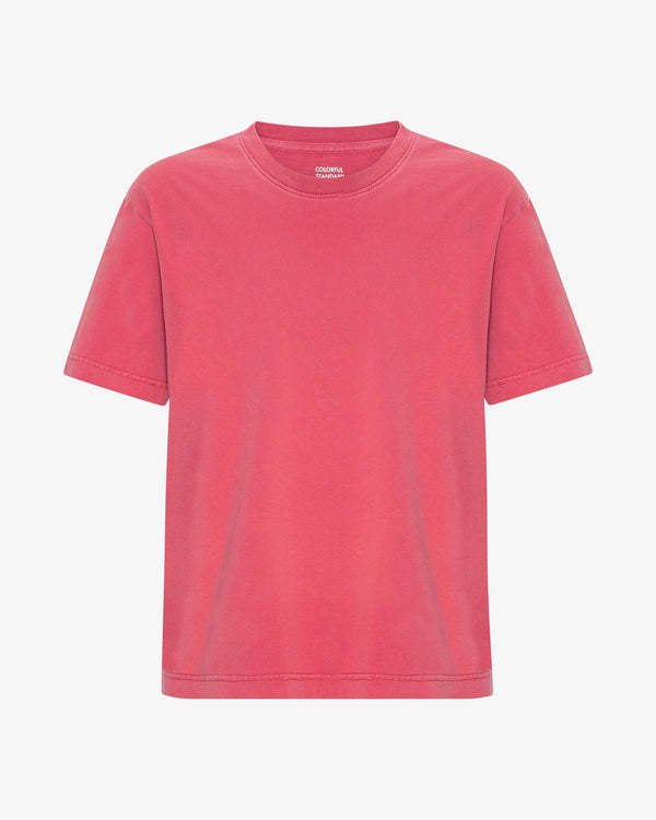 Colorful Standard Oversized T-Shirt Faded Red Herren rot
