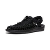 KEEN UNEEK Black Trekkingsandale unisex schwarz