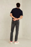 Kings Of Indigo Jerrick Holo Grey Worn 5 Pocket Jeans Herren grau