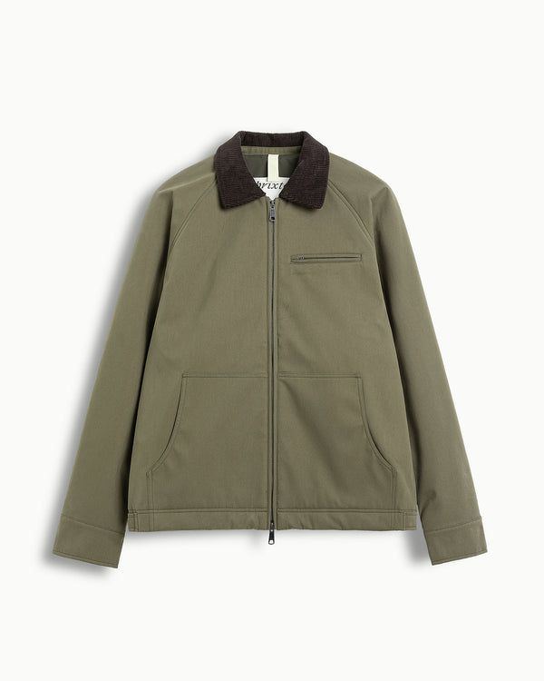 Brixtol Textiles Carter Padded Deep Fern Jacke Wasserdicht grün
