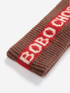 Bobo Choses Merino Knitted Headband Unisex Stirnband Wolle braun