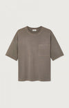 American Vintage Grisou Spray Afoma T-Shirt Herren grau