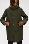 Elvine Figge Parka Dark Moss Herren Winterjacke Wasserfest grün