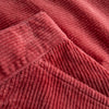 Dedicated Majorna Corduroy Skirt Holly Red Damen Minirock rot