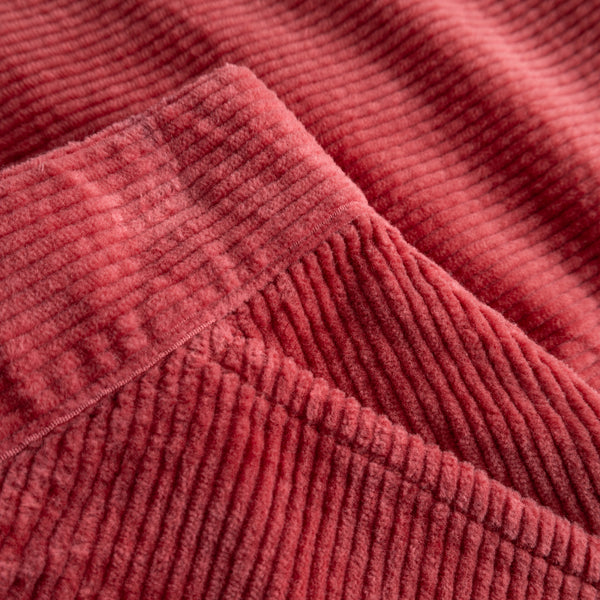 Dedicated Majorna Corduroy Skirt Holly Red Damen Minirock rot