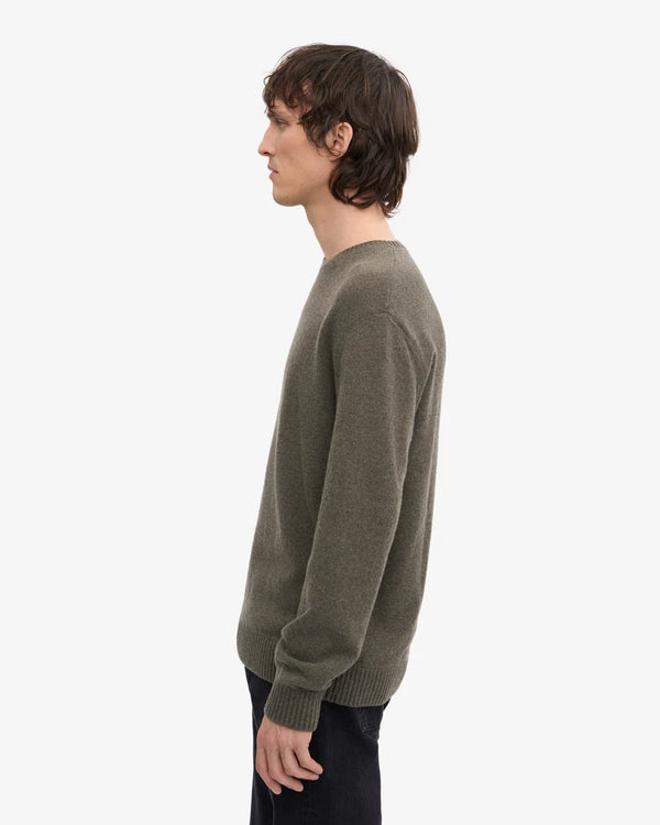 Colorful Standard Classic Merino Wool Pullover Dusty Olive Grün