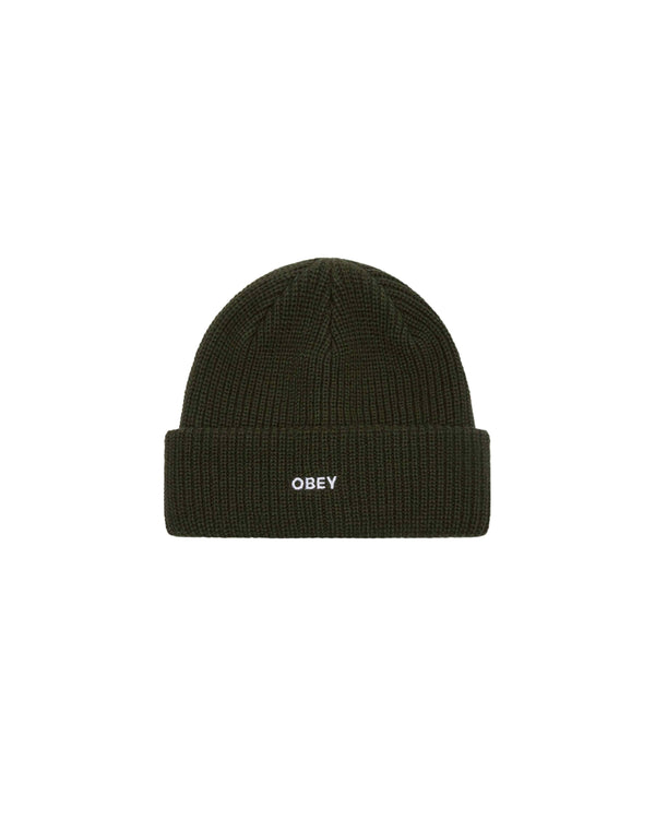 Obey Future Beanie Embroidered Logo Mütze unisex dunkelgrün