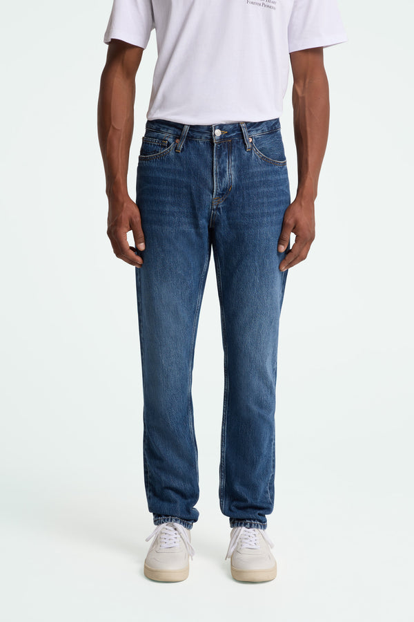 Kings Of Indigo Jerrick Lewisboro Mid Used Jeans Hose Herren Blau
