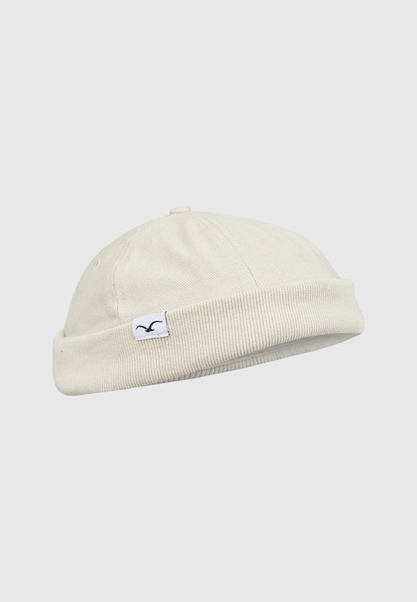 Cleptomanicx One Size Cap Brimless cremeweiss