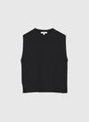 Maison Anje Blissy Strickpullunder Mohair Ebene Damen schwarzbraun
