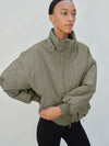 Embassy of Bricks and Logs Nala Pale Olive Jacke Damen beige