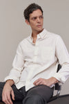 About Companions Ken Button Down-Hemd Light Flannel Herren stiped white