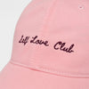 Dedicated Pink Self Love Club Cap Slussen Unisex rosa