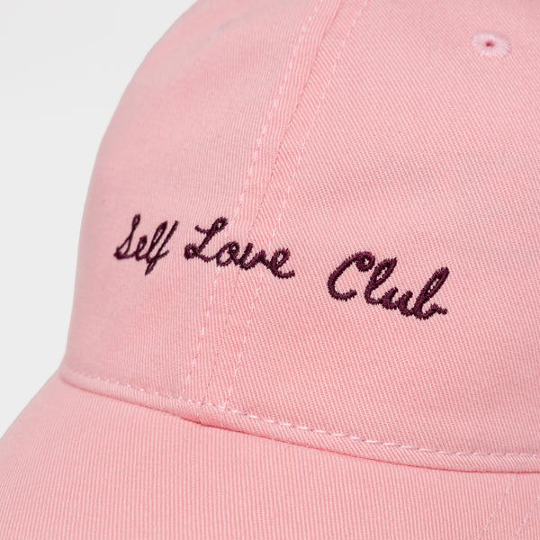 Dedicated Pink Self Love Club Cap Slussen Unisex rosa