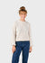 Klitmøller Pastel sand Strickpullover Gerda Damen creme
