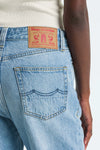Kings Of Indigo Noah Super Light Used Jeans Unisex Five Pocket blau