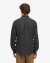 Colorful Standard Lava Grey Organic Button-Down Shirt Hemd Herren grau