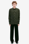 Elvine Ossian Shelter Green Shirt Hemd Herren dunkelgrün