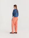Bobo Choses Washed Relaxed Fit Jeans Damen orange