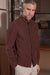 About Companions Nathan Eco Flannel Brick Shirt Hemd dunkelrot