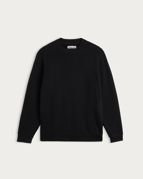 Homecore Terry Sweat Sweatshirt Black Herren Baumwolle schwarz