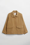 Elvine Majlis Utility Jacket Damen Jacke Paperbag beige