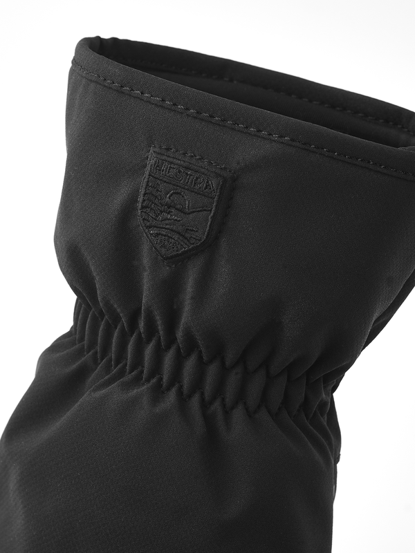 Hestra Hajka Fausthandschuh Handschuh unisex schwarz