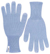 MELA Unisex Strick Handschuhe RISHI Forgetmenot Hellblau