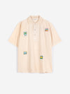 Bobo Choses Labelled Oversized Polo Shirt Damen off white weiß