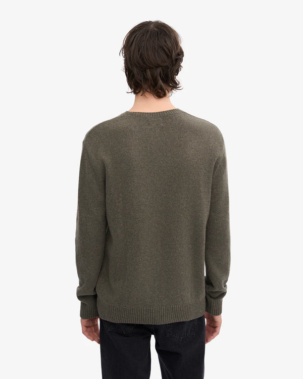 Colorful Standard Classic Merino Wool Pullover Dusty Olive Grün