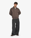 Colorful Standard Quarter Zip Pullover Faded Mud