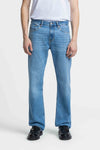 Kings of Indigo Mid Worn Stretch Iskander Jeans Herren blau