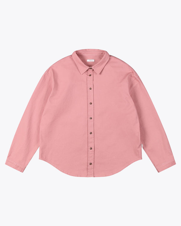 WEMOTO Ruby Twill Hemd Damen Hemd rosa