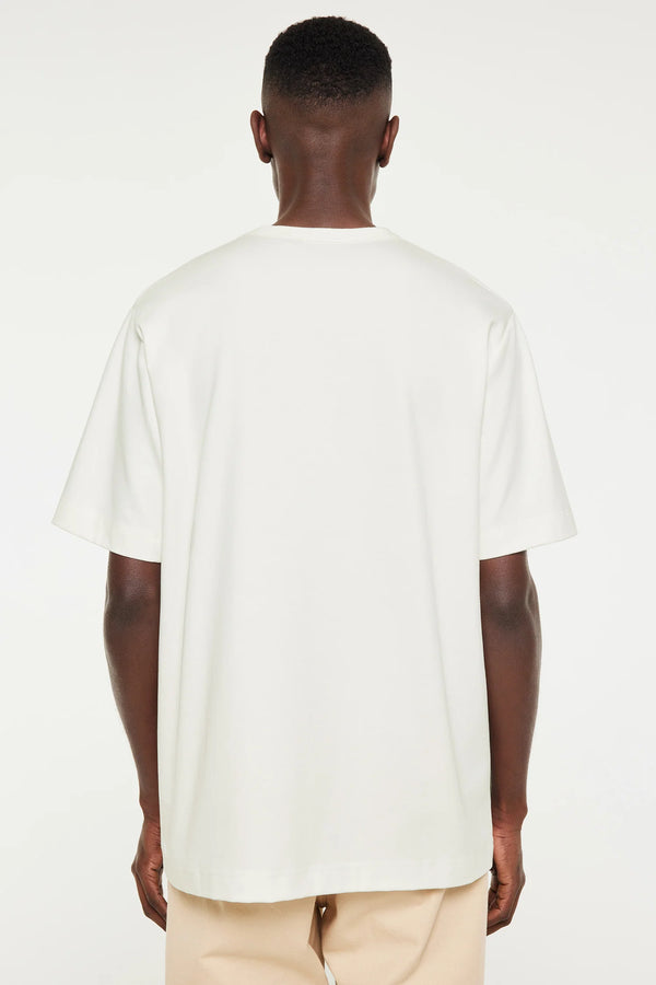 Elvine Hadar White T Shirt Herren weiß