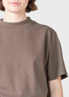 Klitmøller Uma Mock Tee Damen T-Shirt taupe