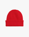 Colorful Standard Merino Beanie Scarlett Red Mütze Unisex rot