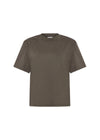Klitmøller Uma Mock Tee Damen T-Shirt taupe