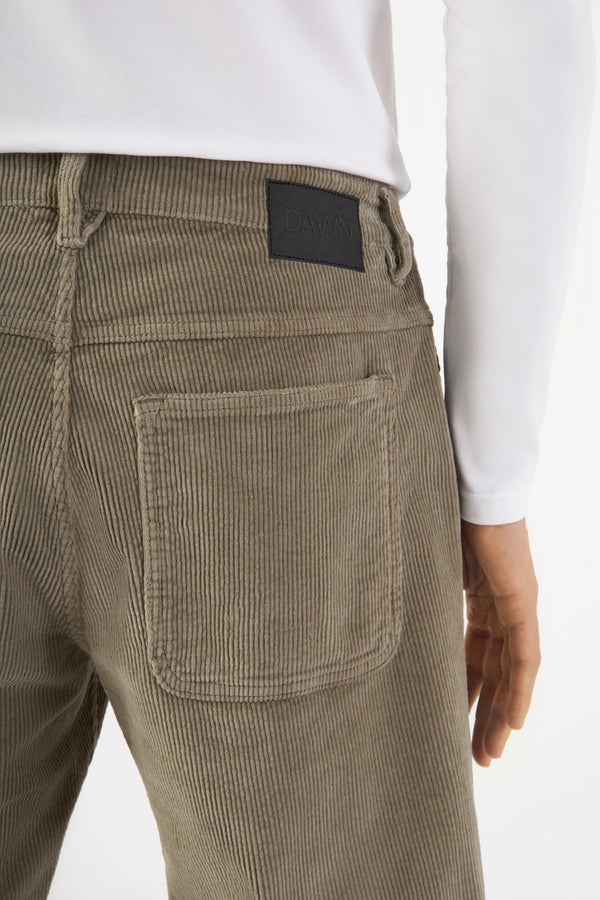Dawn Mane Relaxed Straight Cord Hose Herren cognac hellbraun