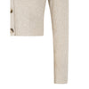 Esmé Rim Knit Cardigan Damen Stickjacke beige creme