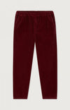 American Vintage Padow Jogginghose Vintage Acerola Herren weinrot
