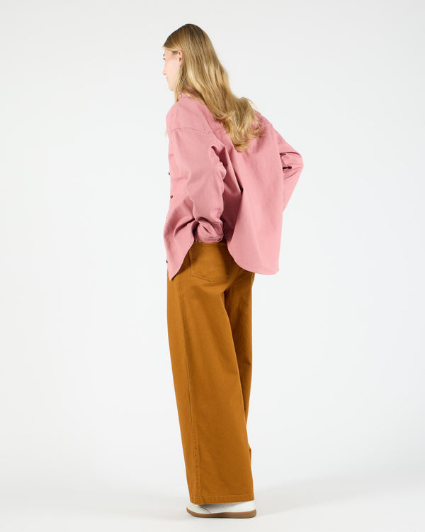 WEMOTO Ruby Twill Hemd Damen Hemd rosa