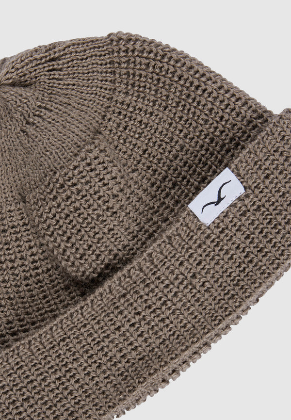 Cleptomanicx WALO Beanie Bungee Cord Beige