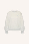 By-Bar Grey Melee Lili Amor Sweater Pullover Damen hellgrau