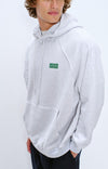 American Vintage Baptown Kapuzenpullover Herren grau meliert