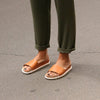ekin Palm Sandal Damen braun